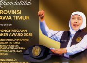 Jatim Raih Dua Penghargaan di Naker Award 2025, Gubernur Khofifah: Kami Konsisten Ciptakan Iklim Usaha Kondusif, Aman, dan Produktif