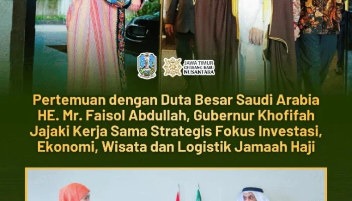 Gubernur Jatim Bidik Kerja Sama Logistik Haji dan Umrah dengan Arab Saudi