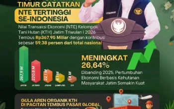 Ekonomi Hutan Jatim Melesat, Gubernur Jawa Timur Targetkan Perluasan Pasar Non-Kayu