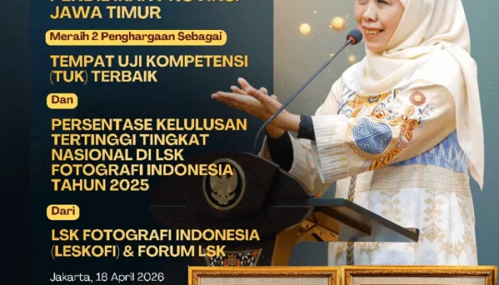 Pendidikan Vokasi Jatim Bersinar, UPT PTKK Borong Dua Penghargaan Nasional