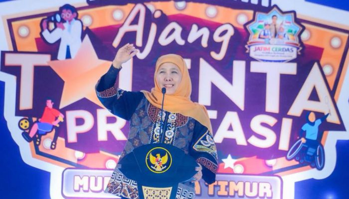 Gubernur Khofifah Dorong Generasi Emas, Ajang Talenta Jatim 2026 Dibuka Meriah di Surabaya