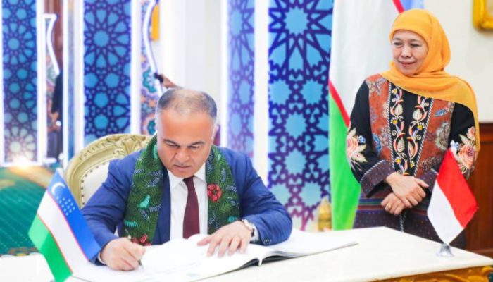 Gubernur Jawa Timur Terima Kunjungan Gubernur Samarkand, Bahas Kerja Sama Strategis