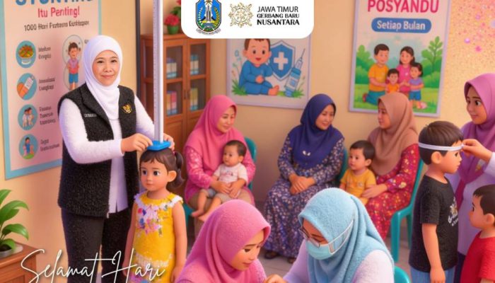 Gubernur Khofifah Tekankan Peran Strategis Posyandu dalam Tingkatkan Kualitas Hidup