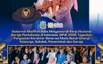 Mukernas GPdI 2026 di Surabaya, Gubernur  Khofifah Tekankan Pentingnya Kolaborasi Bangun SDM Unggul