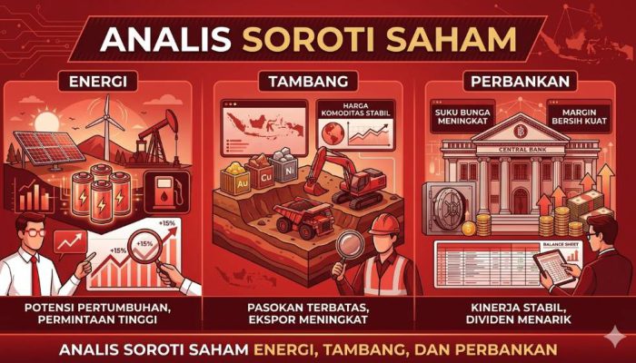 Saham Energi dan Blue Chip Berpotensi Fly Seiring Penguatan IHSG
