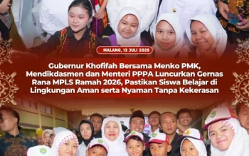 Gubernur Khofifah: MPLS Ramah 2026 Jadi Langkah Nyata Cegah Kekerasan di Sekolah