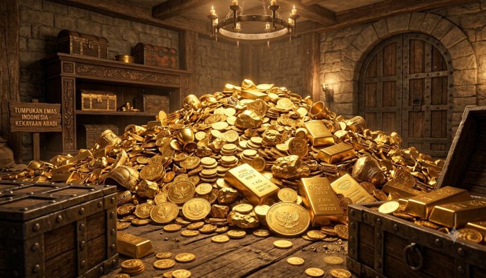 Tambang Emas Antam Menguat Rp20.000 per Gram
