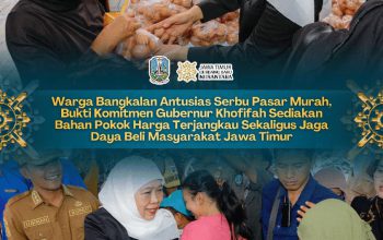 Gubernur Khofifah Indar Parawansa Dorong Sinergi Pengendalian Inflasi Lewat Pasar Murah di Bangkalan