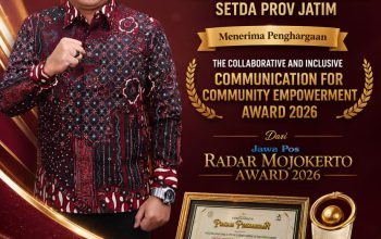 Jawa Pos Radar Mojokerto Awards 2026 Jadi Pengakuan atas Kinerja Komunikasi Publik Biro Adpim Jatim