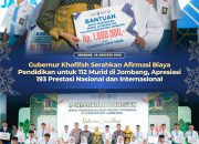 Gubernur Khofifah Apresiasi 193 Prestasi Murid Jombang, Dorong Lanjut Kuliah Lewat Jalur Prestasi