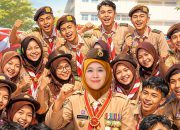 Gubernur Khofifah Ajak Pramuka Jatim Kenalkan Pertanian Modern kepada Generasi Muda