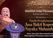 Raih Nayaka Mahambara, Gubernur Khofifah Tegaskan Koperasi Pilar Ekonomi Rakyat Jawa Timur