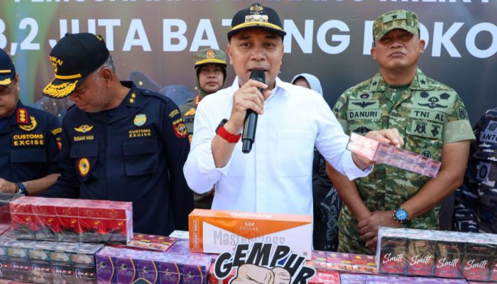 70 Persen Rokok Ilegal yang Dimusnahkan Berasal dari Surabaya, Pengawasan Diperluas ke 31 Kecamatan