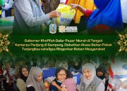 Pasar Murah Khofifah di Sampang, Beras Medium Dijual Rp11 Ribu per Kilogram