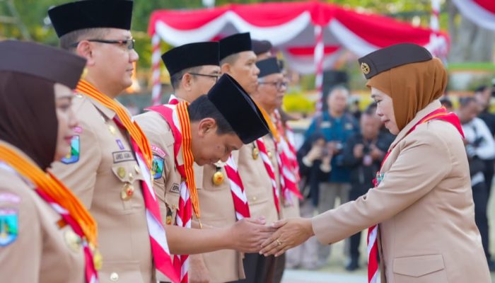 Gubernur Khofifah Ungkap Tiga Arah Strategis Pramuka Jatim di Hari Pramuka ke-65