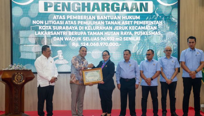 Aset Rp124 Miliar Kembali ke Pemkot Surabaya, Disiapkan untuk Dongkrak Ekonomi dan Kesejahteraan Warga