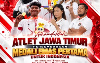 Dua Emas Maulana Rifky dan Prestasi Ken Swagumilang Warnai Kiprah Atlet Jatim di Asia