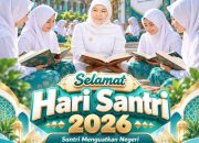 1. Gubernur Khofifah: Santri Harus Unggul dalam Teknologi, Mandiri dalam Ekonomi, dan Teguh Menjaga Persatuan