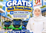 Gubernur Khofifah Ajak Warga Coba Trans Jatim Gratis Saat HUT ke-81 Jawa Timur